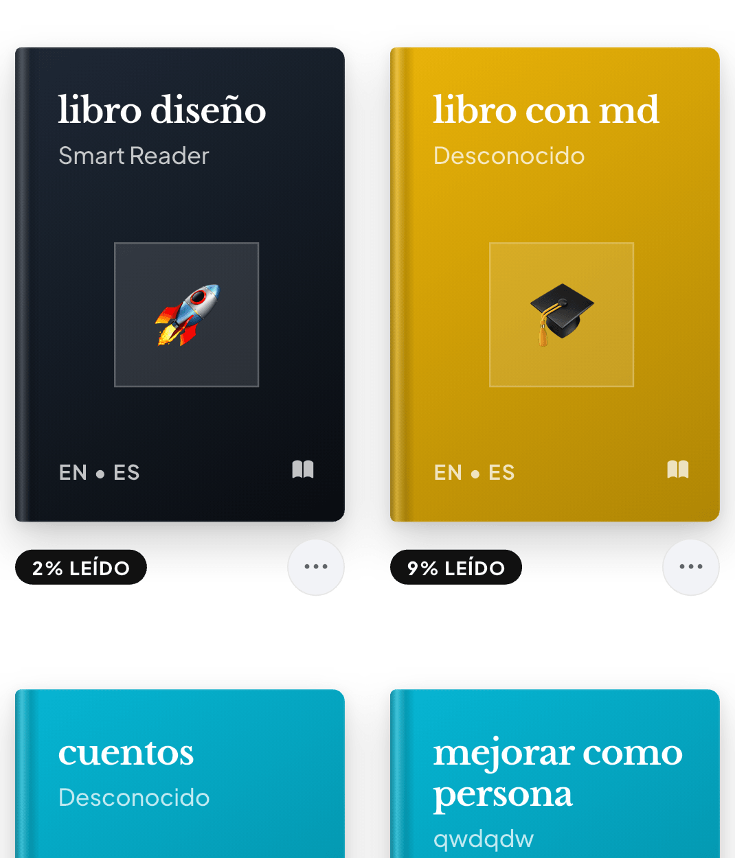 Estante de libros técnicos en PDF